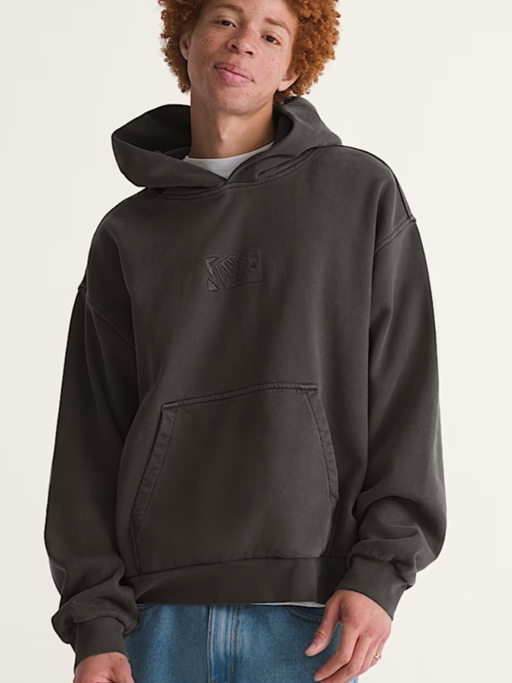 NWT Vans Premium Pullover Hoodie W/ Subtle Embroidered Logo